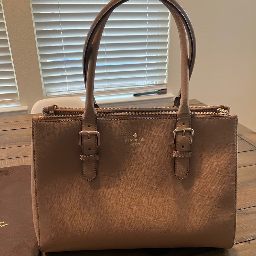 Kate Spade light brown purse